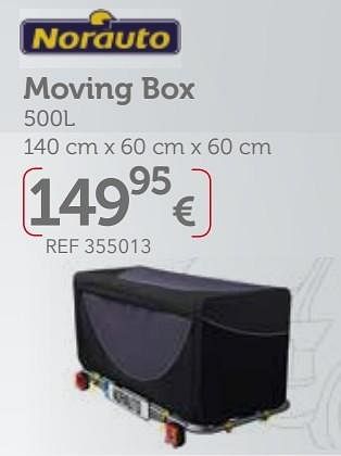 Promoties Moving box - Norauto - Geldig van 01/04/2017 tot 31/03/2018 bij Auto 5