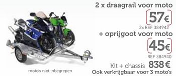 Promoties 2 x draagrail voor moto - Norauto - Geldig van 01/04/2017 tot 31/03/2018 bij Auto 5