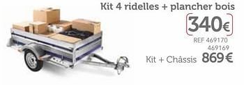 Promoties Kit 4 ridelles + plancher bois - Norauto - Geldig van 01/04/2017 tot 31/03/2018 bij Auto 5