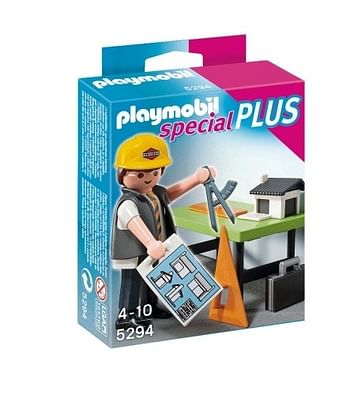 Promoties Architect met maquette - Playmobil - Geldig van 02/10/2017 tot 26/11/2017 bij Maxi Toys