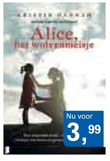 Promoties Alice - Huismerk - Boekenfestijn - Geldig van 16/03/2017 tot 09/04/2017 bij Boekenfestijn