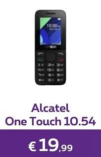 Promotions Alcatel one touch 10.54 - Alcatel - Valide de 03/04/2017 à 01/05/2017 chez Proximus