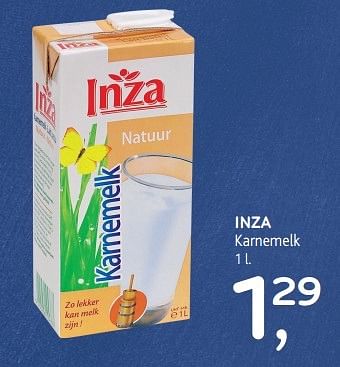 Promoties Inza karnemelk - Inza - Geldig van 19/04/2017 tot 02/05/2017 bij Alvo