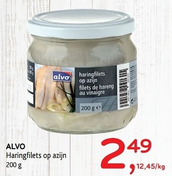 Promoties Alvo haringfilets op azijn - Huismerk - Alvo - Geldig van 19/04/2017 tot 02/05/2017 bij Alvo