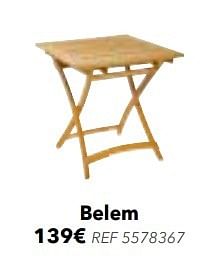 Promoties Belem - Huismerk - BricoPlanit - Geldig van 25/04/2017 tot 15/05/2017 bij BricoPlanit