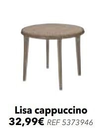 Promoties Lisa cappuccino - Huismerk - BricoPlanit - Geldig van 25/04/2017 tot 15/05/2017 bij BricoPlanit