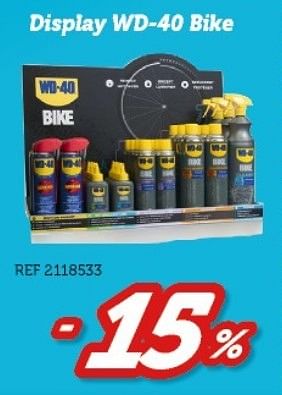 Promotions Display wd-40 bike -15% - WD-40 - Valide de 23/04/2017 à 28/05/2017 chez Auto 5