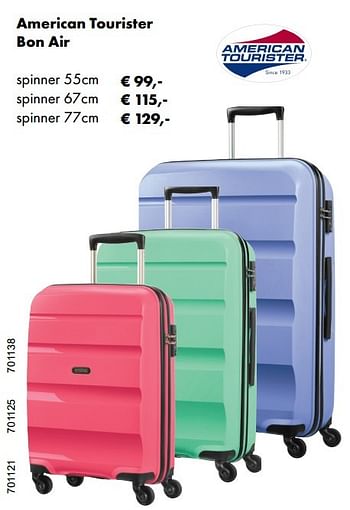 Promoties American tourister bon air - American Tourister - Geldig van 24/04/2017 tot 31/05/2017 bij Multi Bazar