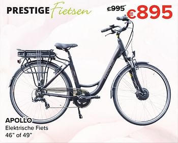 Promoties Apollo elektrische fiets 46 of 49 - Prestige Fietsen - Geldig van 28/04/2017 tot 22/05/2017 bij Euro Shop