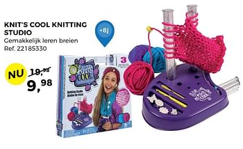 Promoties Knit`s cool knitting studio - Knits Cool - Geldig van 02/05/2017 tot 30/05/2017 bij Supra Bazar