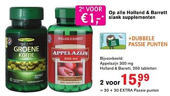Promoties Appelazijn 300 mg - Huismerk - Holland & Barrett - Geldig van 18/04/2017 tot 17/05/2017 bij Holland & Barret