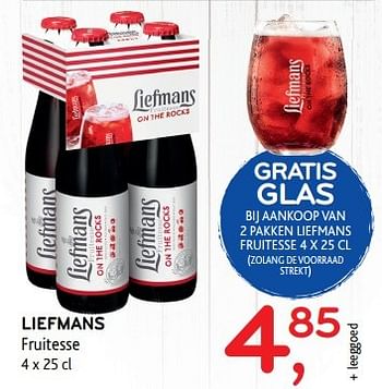 Promoties Liefmans fruitesse - Liefmans - Geldig van 17/05/2017 tot 30/05/2017 bij Alvo
