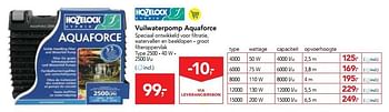 Promoties Vuilwaterpomp aquaforce - Hozelock - Geldig van 17/05/2017 tot 30/05/2017 bij Makro