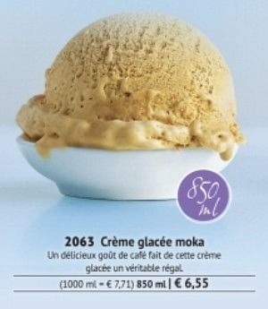 Promotions Crème glacée moka - Produit maison - Bofrost - Valide de 01/03/2017 à 31/08/2017 chez Bofrost