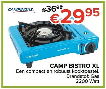 Promoties Camp bistro xl - Campingaz - Geldig van 26/05/2017 tot 19/06/2017 bij Euro Shop