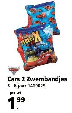 Promoties Cars 2 zwembandjes - Cars - Geldig van 22/05/2017 tot 04/06/2017 bij Bart Smit