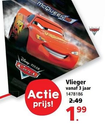 Promoties Vlieger - Cars - Geldig van 22/05/2017 tot 04/06/2017 bij Bart Smit