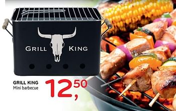 Promoties Grill king mini barbecue - Grill King - Geldig van 31/05/2017 tot 13/06/2017 bij Alvo