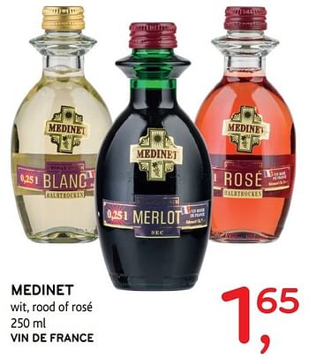 Promoties Medinet - Rosé wijnen - Geldig van 31/05/2017 tot 13/06/2017 bij Alvo