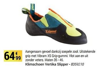 Promotions Klimschoen vertika slipper - Simond - Valide de 01/04/2017 à 31/12/2017 chez Decathlon