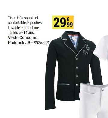 veste de concours fouganza