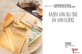 Promotions Fromager d`affinois met look en fijne kruiden - Fromager d'Affinois - Valide de 14/06/2017 à 27/06/2017 chez Alvo