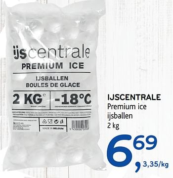 Promotions Ijscentrale premium ice ijsballen - Ijscentrale - Valide de 14/06/2017 à 27/06/2017 chez Alvo