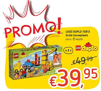 Promotions Duplo grote bouwplaats - Lego - Valide de 15/06/2017 à 08/07/2017 chez Dreamland