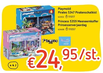 Promotions Princess meeneemkoffer prinsessenverjaardag - Playmobil - Valide de 15/06/2017 à 08/07/2017 chez Dreamland