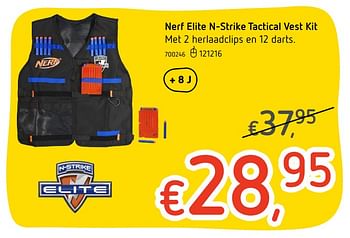 Promotions Nerf elite n-strike tactical vest kit - Nerf - Valide de 15/06/2017 à 08/07/2017 chez Dreamland