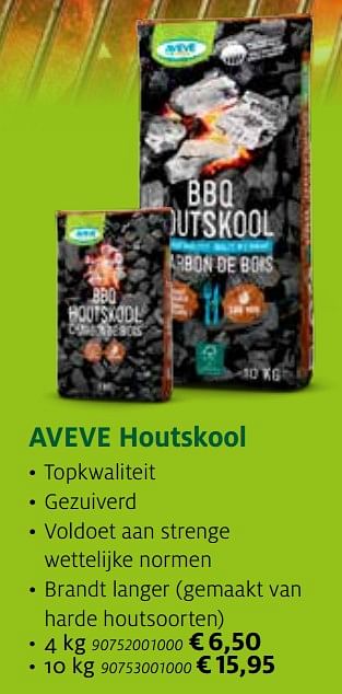 Promotions Aveve houtskool - Produit maison - Aveve - Valide de 01/04/2017 à 30/06/2017 chez Aveve