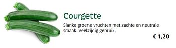 Promoties Courgette - Huismerk - Aveve - Geldig van 01/04/2017 tot 30/09/2017 bij Aveve