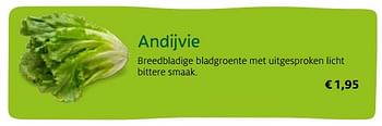 Promoties Andijvie - Huismerk - Aveve - Geldig van 01/04/2017 tot 30/09/2017 bij Aveve