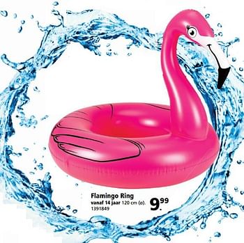 Promotions Flamingo ring - Produit maison - Bart Smit - Valide de 26/06/2017 à 30/07/2017 chez Bart Smit