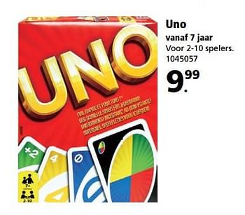 Whirlpool Humanistisch Kom langs om het te weten Mattel Uno kaartspel - Promotie bij Bart Smit