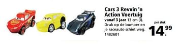 Promoties Cars 3 revvin `n action voertuig - Cars - Geldig van 26/06/2017 tot 30/07/2017 bij Bart Smit