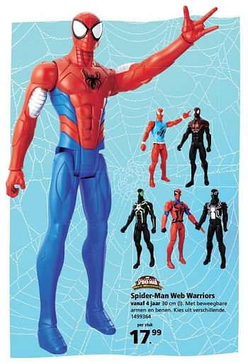Promoties Spider-man web warriors - Spider-man - Geldig van 26/06/2017 tot 30/07/2017 bij Bart Smit
