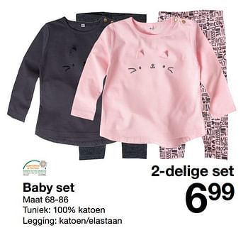 Promoties Baby set - Huismerk - Zeeman  - Geldig van 01/07/2017 tot 31/12/2017 bij Zeeman