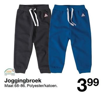 Promoties Joggingbroek - Huismerk - Zeeman  - Geldig van 01/07/2017 tot 31/12/2017 bij Zeeman