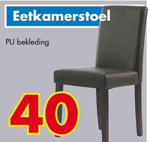 Promoties Eetkamerstoel - Huismerk - EmDecor - Geldig van 01/07/2017 tot 31/07/2017 bij Emdecor