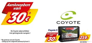 Promoties Coyote s - Coyote - Geldig van 10/07/2017 tot 08/08/2017 bij Auto 5