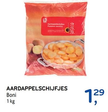 Promoties Aardappelschijfjes boni - Boni - Geldig van 12/07/2017 tot 25/07/2017 bij Alvo