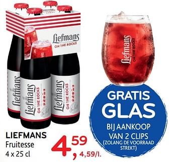 Promoties Liefmans fruitesse - Liefmans - Geldig van 12/07/2017 tot 25/07/2017 bij Alvo