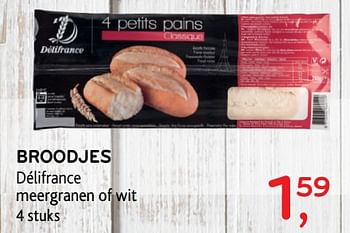 Promotions Broodjes délifrance - Delifrance - Valide de 12/07/2017 à 25/07/2017 chez Alvo