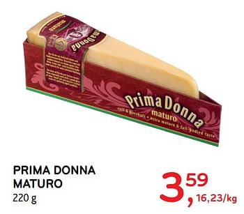 Promoties Prima donna maturo - Primadonna - Geldig van 12/07/2017 tot 25/07/2017 bij Alvo