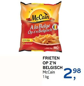 Promoties Frieten op z`n belgisch mccain - Mc Cain - Geldig van 12/07/2017 tot 25/07/2017 bij Alvo