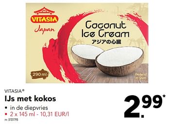Promoties Ijs met kokos - Vitasia - Geldig van 17/07/2017 tot 22/07/2017 bij Lidl