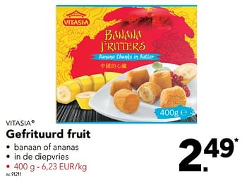 Promoties Gefrituurd fruit - Vitasia - Geldig van 17/07/2017 tot 22/07/2017 bij Lidl