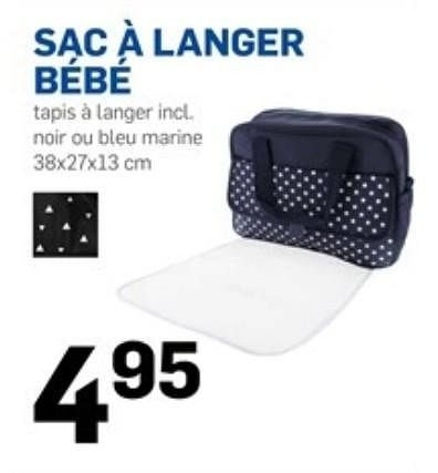 Produit Maison Action Sac langer b b En promotion chez Action