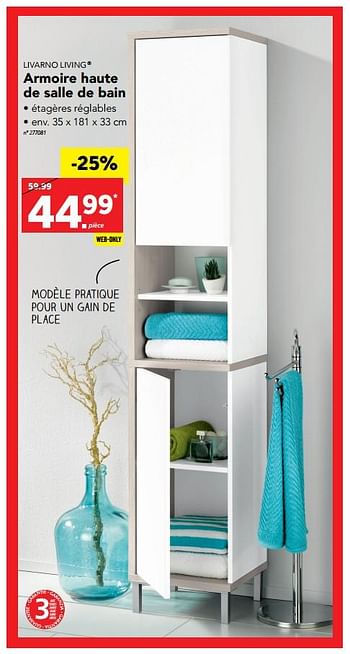 Promo Étagère de douche télescopique chez Lidl